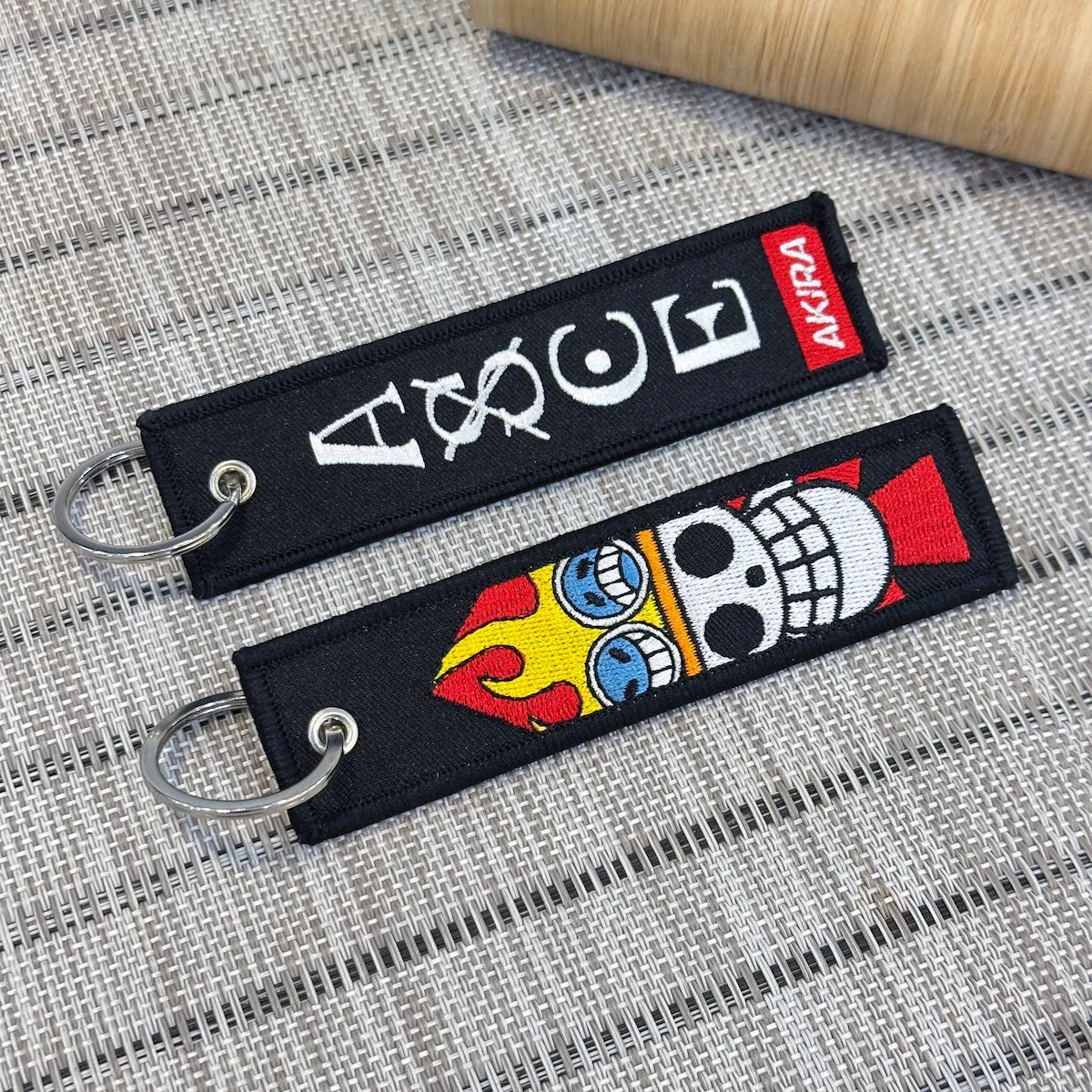 Portgas D Ace Embroidered Keychain from One Piece