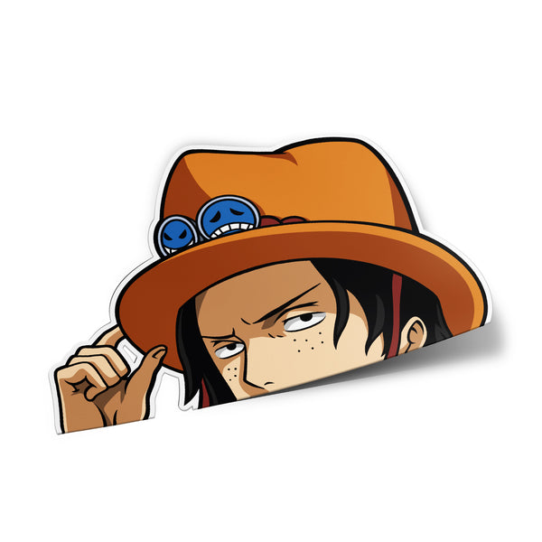 Portgas D Ace Sticker One Piece Anime Decal