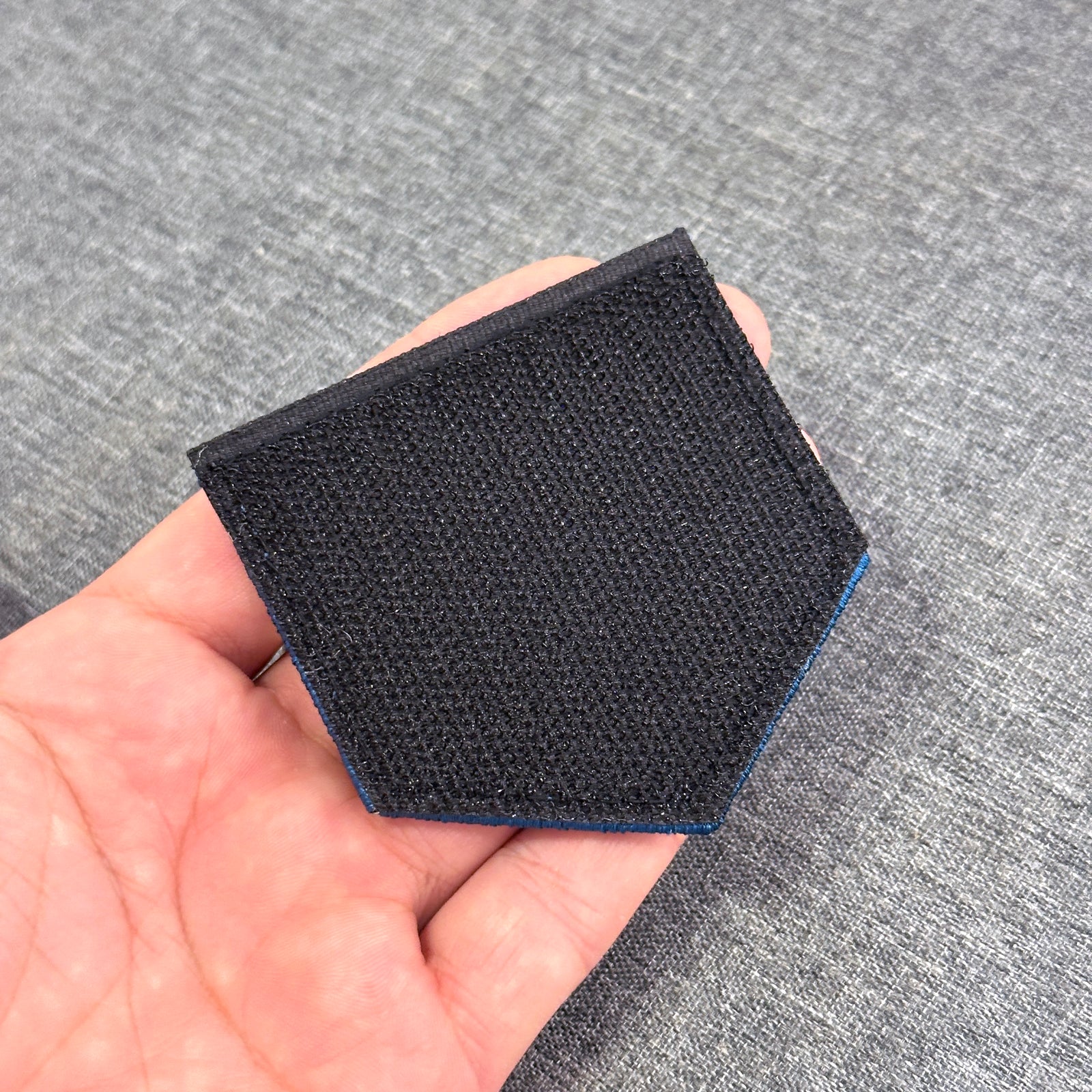 Back View of Quick Revive embroidered gaming patch inspired by Call of Duty Black Ops with velcro backing – Akira Gallery
