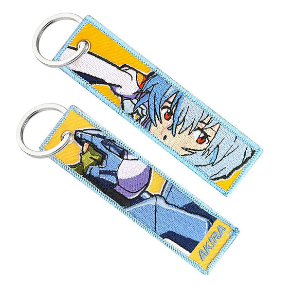 anime manga keytag keychain jet tag key rei ayanami eva 00 evangelion