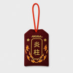 Rengoku Lucky Charm from Demon Slayer inspired on traditional japanese Omamori