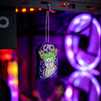Zoro omamori decorative charm symbolizing the swordsman spirit
