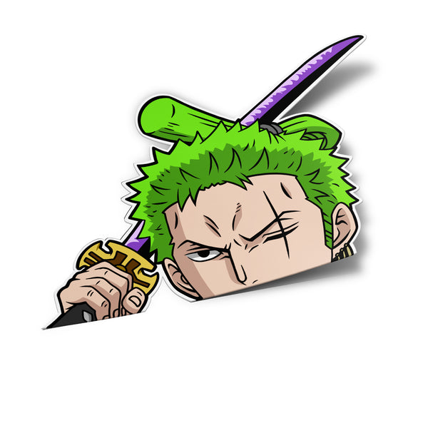 Roronoa Zoro Vinyl Sticker One Piece Anime Decal
