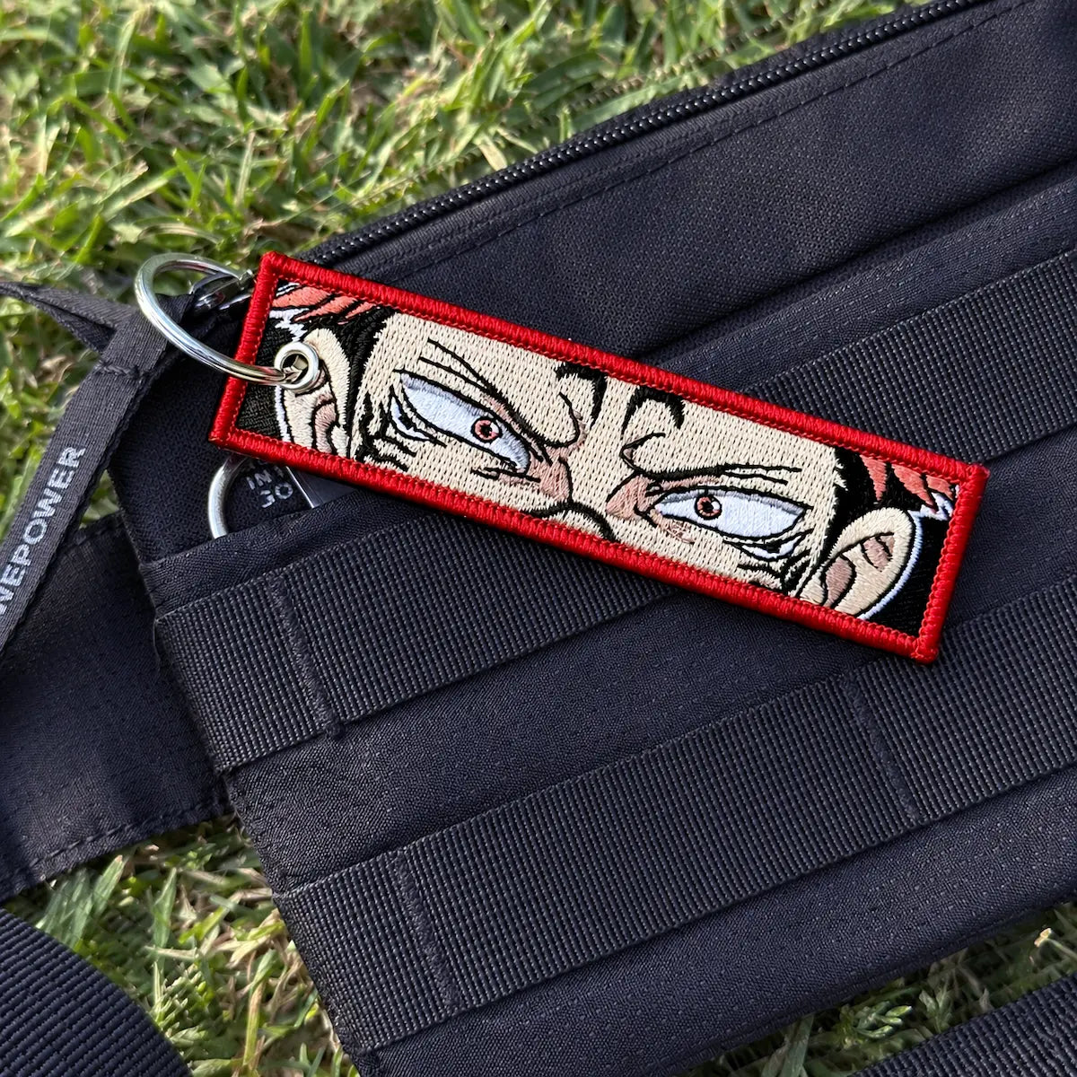 Ryomen Sukuna Double Sided Embroidered Keytag from Anime Jujutsu Kaisen