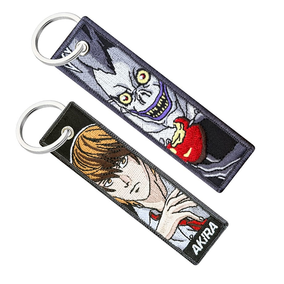 death note ryuk light yagami anime manga keychain keytag jet tag key