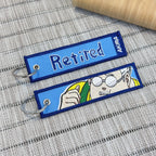 Taro Sakamoto Embroidered Keychain from Sakamoto Days - Akira Gallery