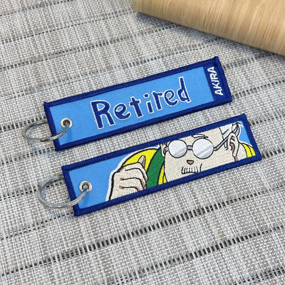 Taro Sakamoto Embroidered Keychain from Sakamoto Days - Akira Gallery