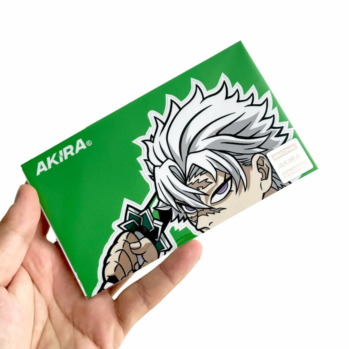 Sanemi Shinazugawa Sticker in a peeker style