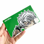 Sanemi Shinazugawa Sticker in a peeker style