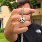 Sharingan Stainless Steel Necklace from anime Naruto