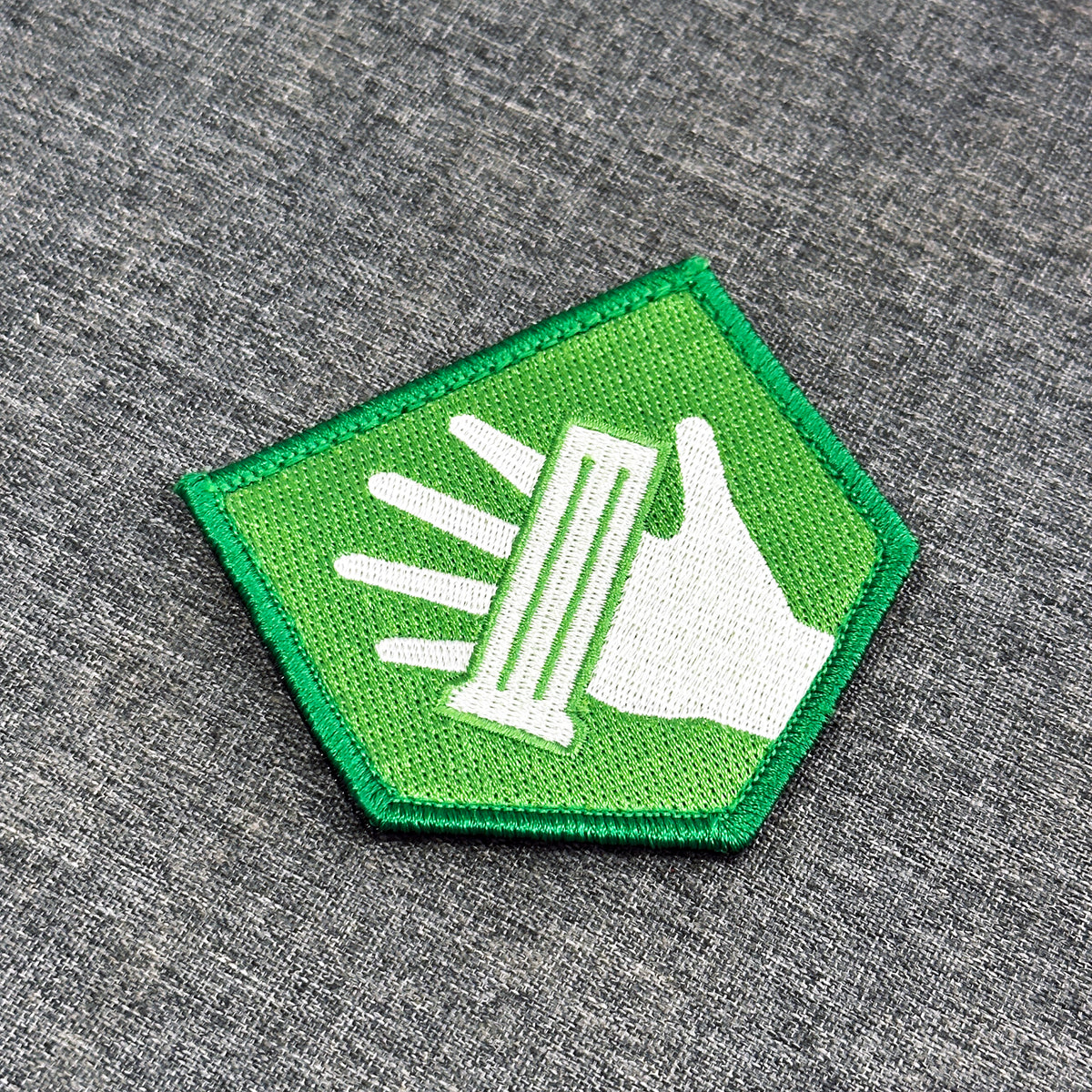 Speed Cola embroidered gaming patch inspired by Call of Duty Black Ops with velcro backing – Akira Gallery

