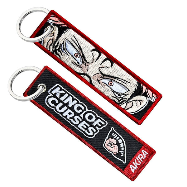 ryomen sukuna jujutsu kaisen anime manga keytag keychain jet tag key