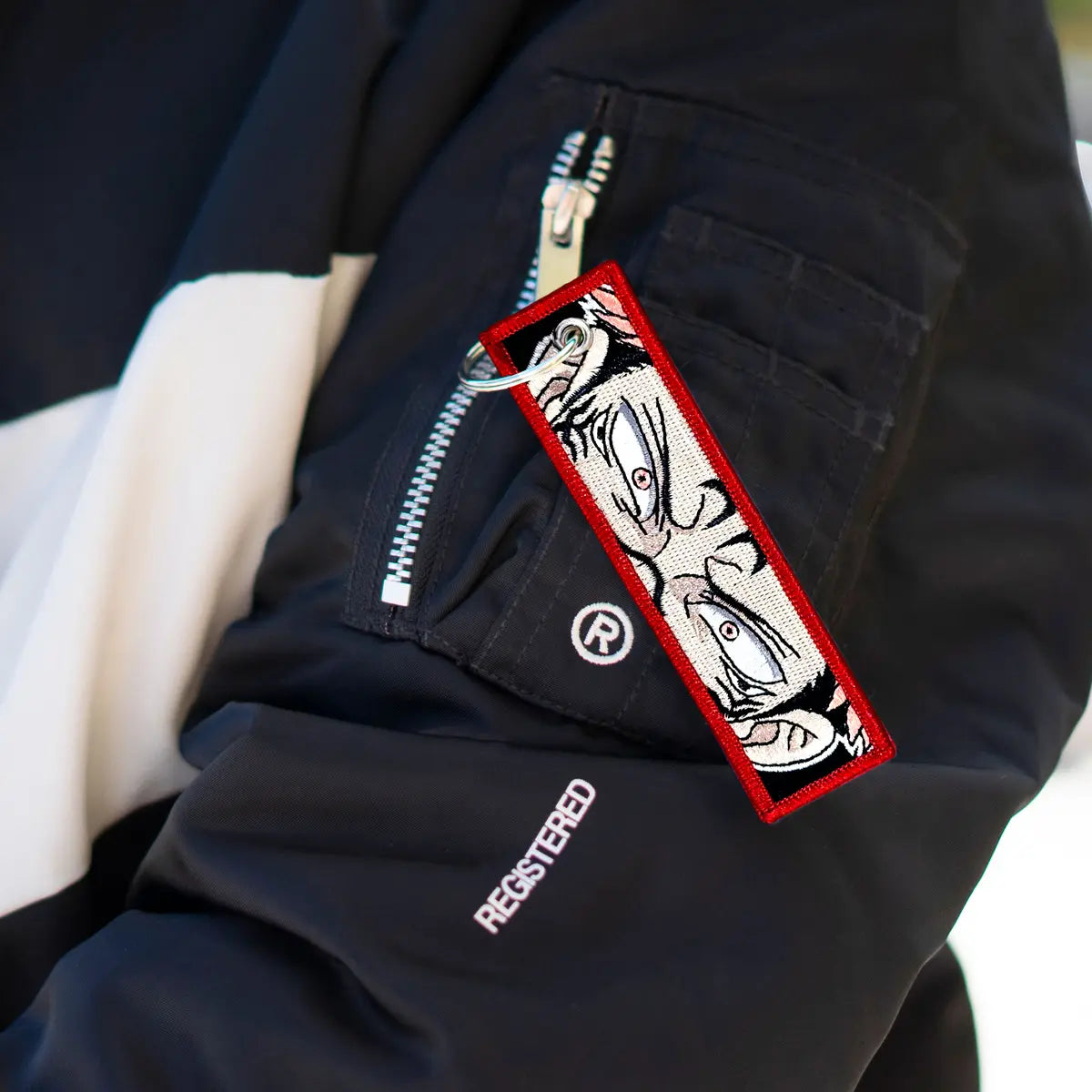 Sukuna Embroidered Keychain from Anime Jujutsu Kaisen