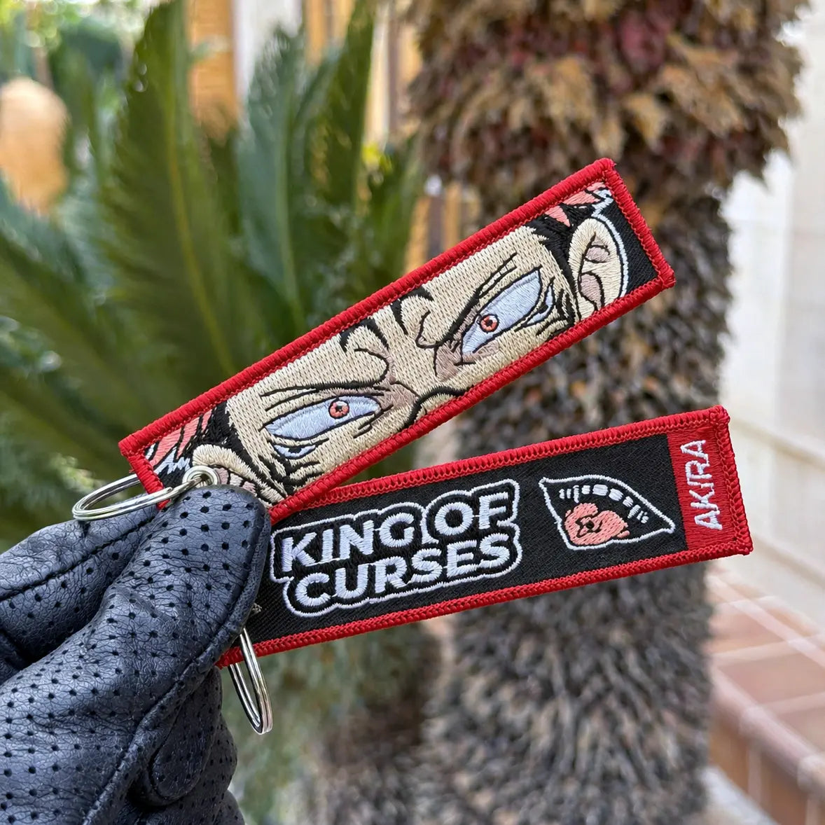 Sukuna Double Sided Embroidered Keytag from Anime Jujutsu Kaisen