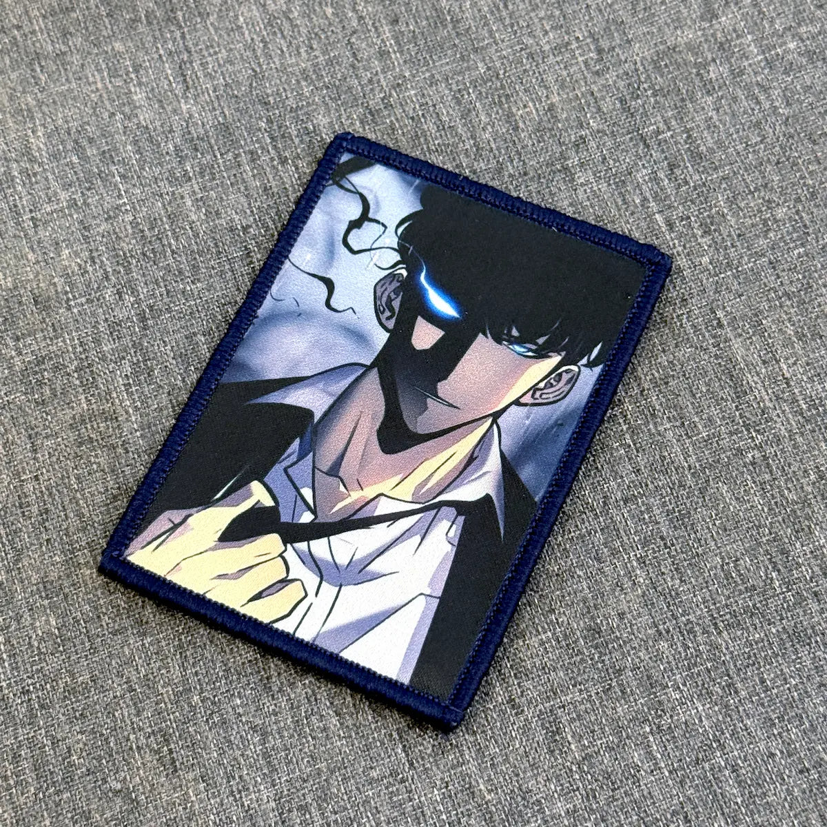 Sung Jinwoo Velcro Patchfrom anime Solo Leveling