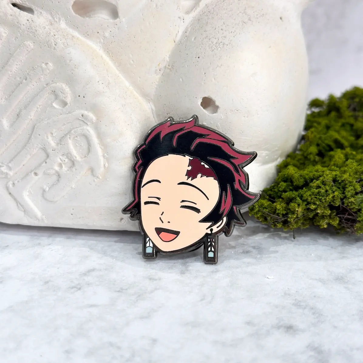 Tanjiro Kamado Enamel Pin from Demon Slayer