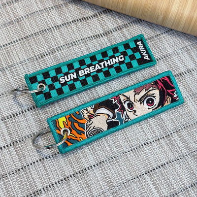 Tanjiro Kamado Keychain from Demon Slayer Anime