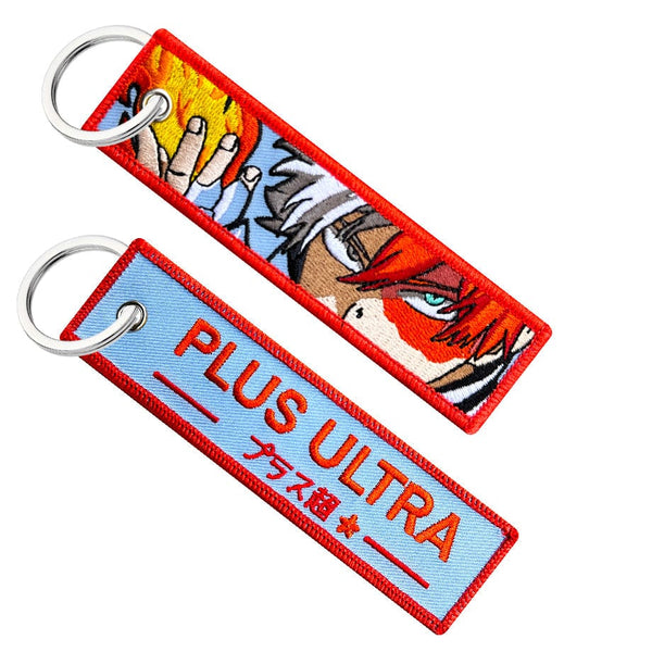 todoroki my hero academia boku no hero anime manga keytag keychain jet tag key