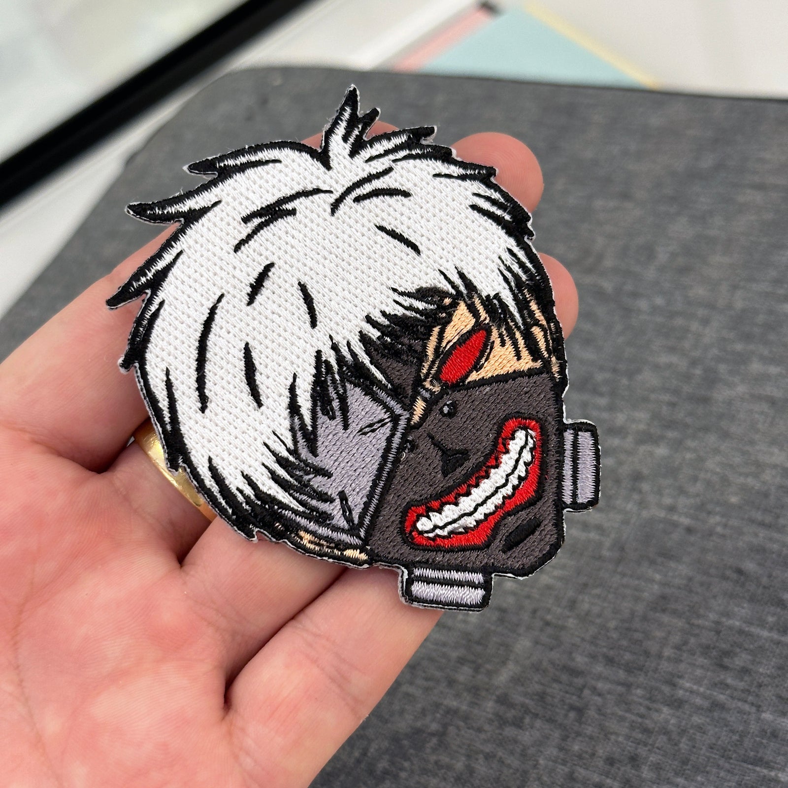 Ken Kaneki Patch from Tokyo Ghoul Anime