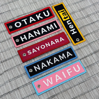 Traditional Japanese Anime  Keychains