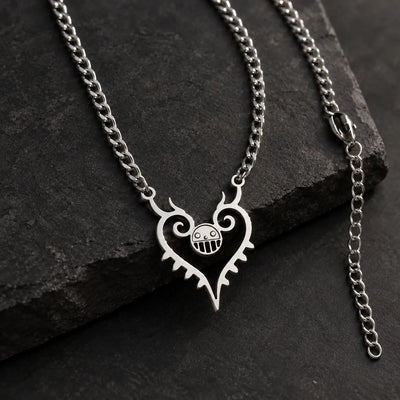 Trafalgar Law Heart Necklace