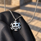 Trafalgar Law Sign Stainless Steel Necklace from anime One Piece