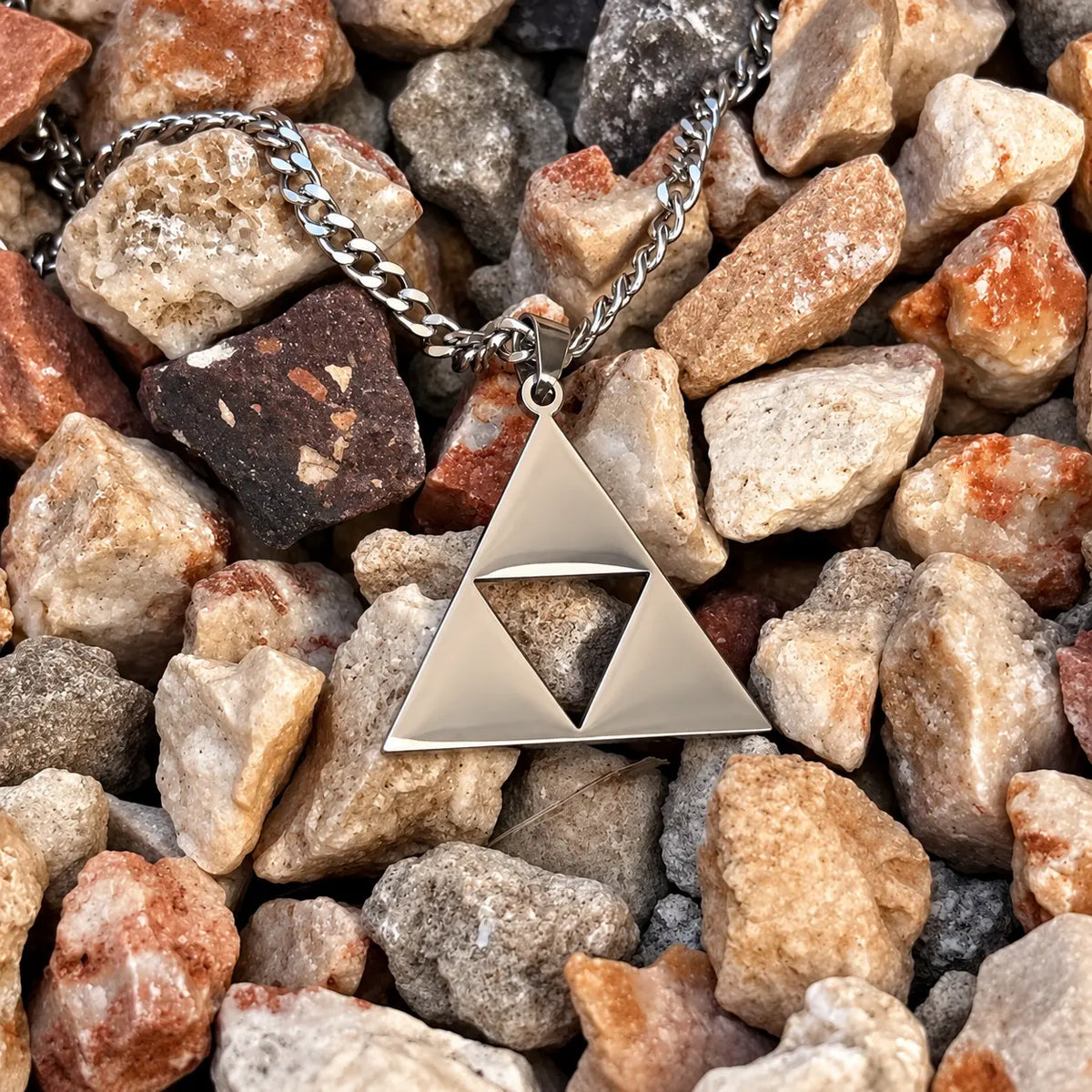 Triforce Stainless Steel Necklace from Legend of Zelda
