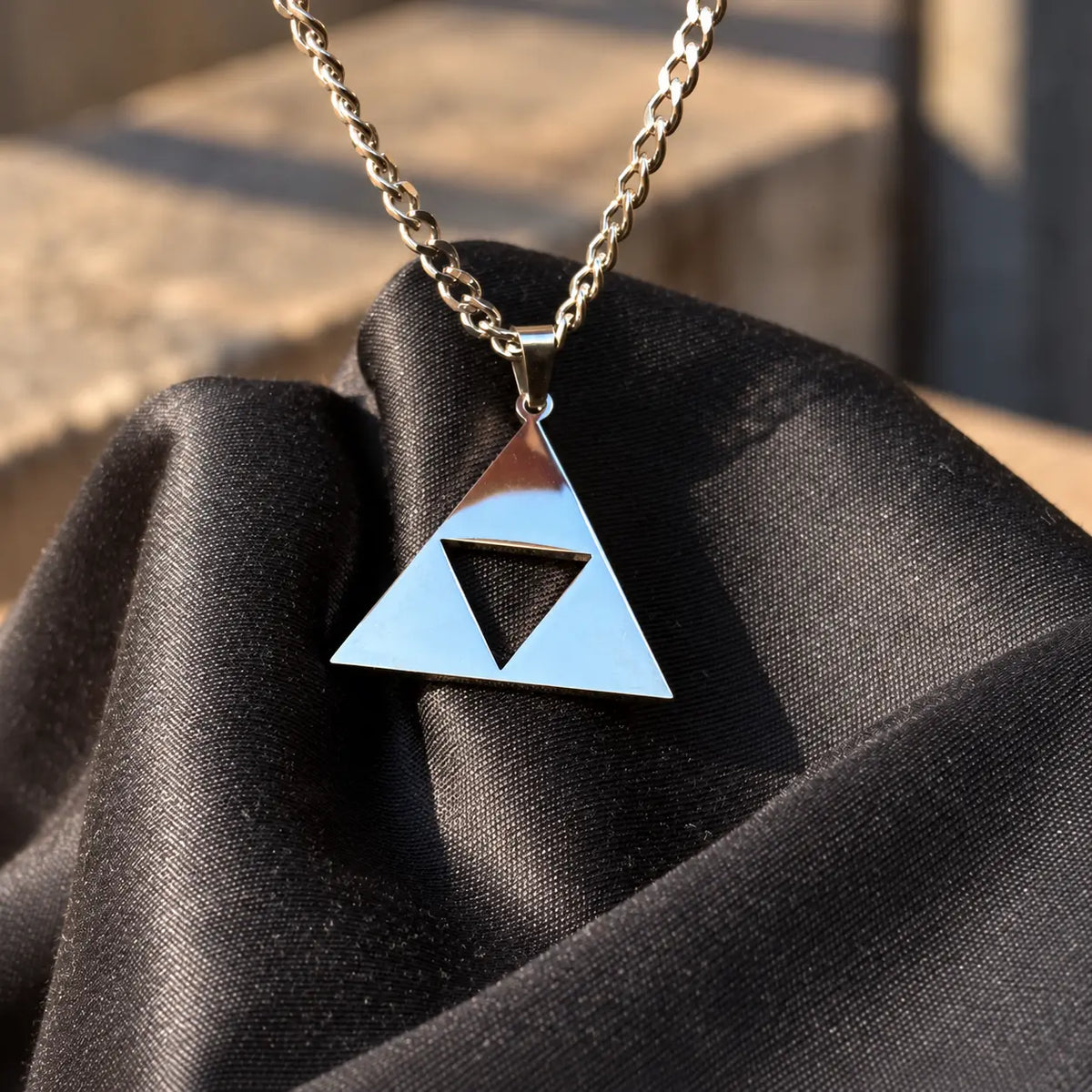 Triforce Stainless Steel Necklace from Legend of Zelda