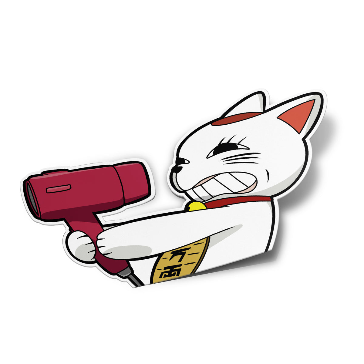 Turbo Granny Vinyl Sticker from anime Dandadan