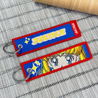 Usagi Tsukino Embroidered Keychain from Sailor Moon - Akira Gallery