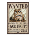 Wanted Usopp Sticker