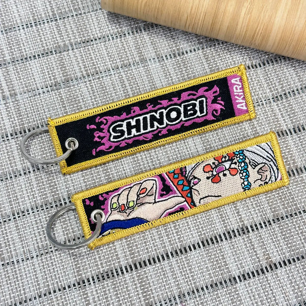 Uzui Embroidered Keychain from Anime Demon Slayer