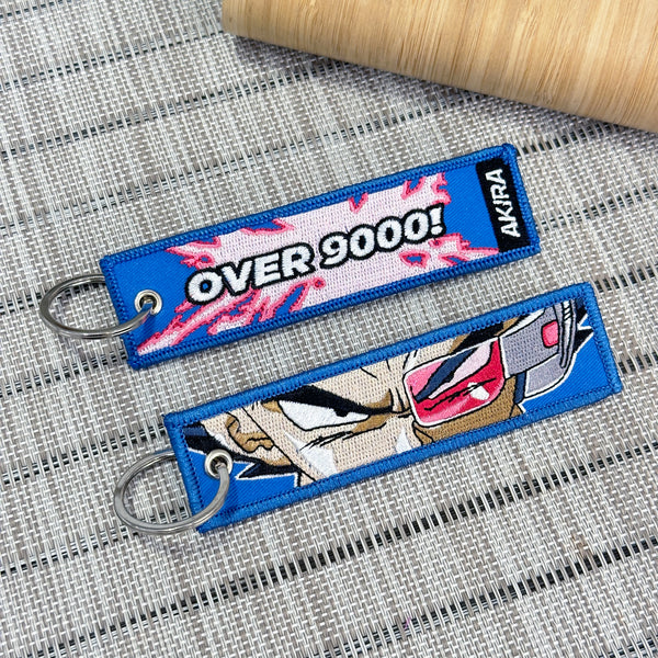 Vegeta embroidered anime keychain inspired by Dragon Ball – Akira Gallery
