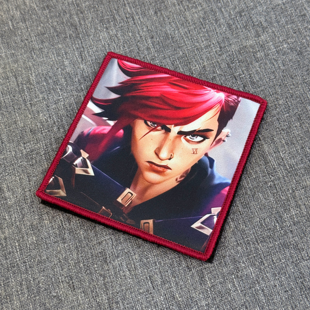 Vi  anime velcro patch inspired by Arcane – Akira Gallery
