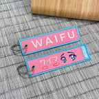 Waifu Embroidered Anime Japanese Keychain - Akira Gallery