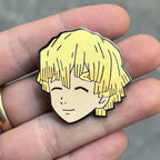Zenitsu Enamel Pin from Anime Kimetsu No Yaiba