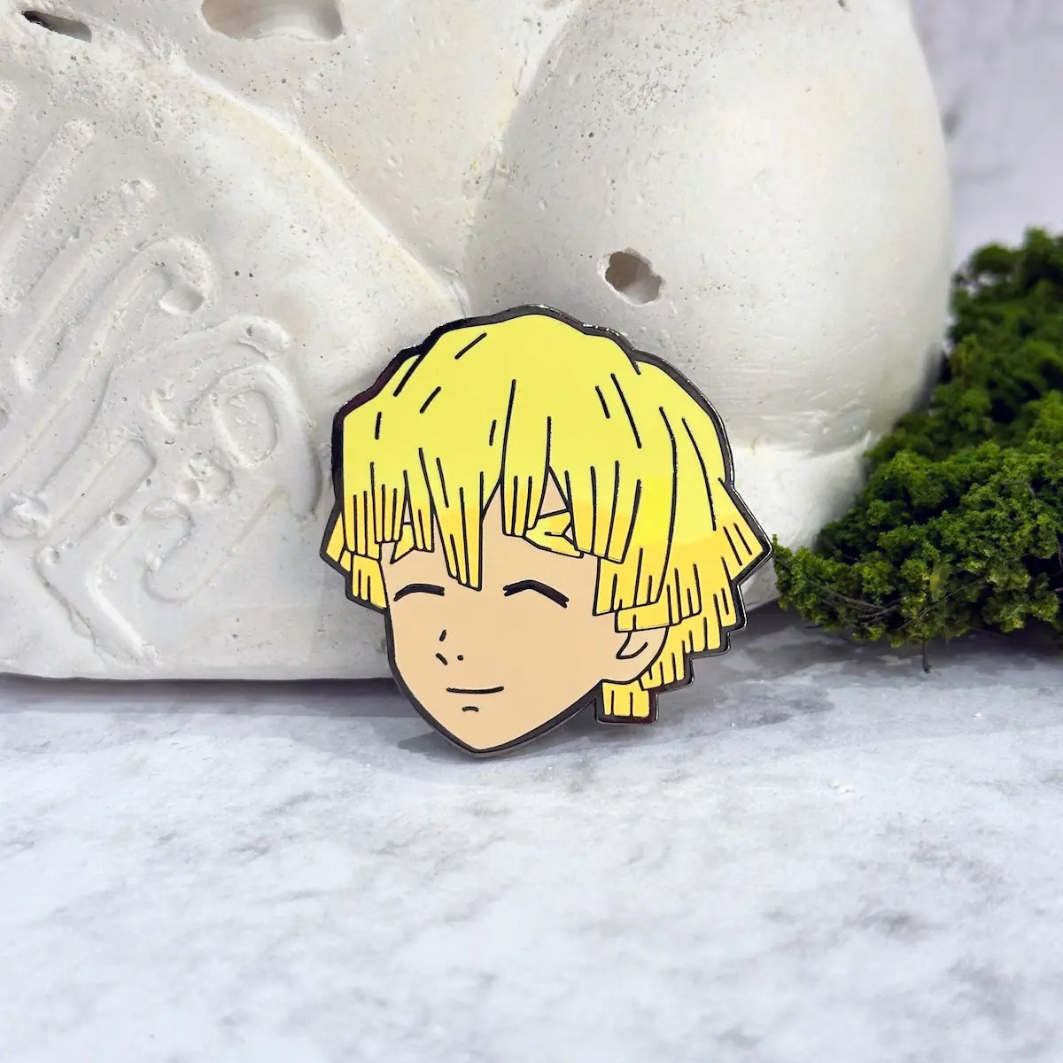 Zenitsu Enamel Pin from Anime Demon Slayer