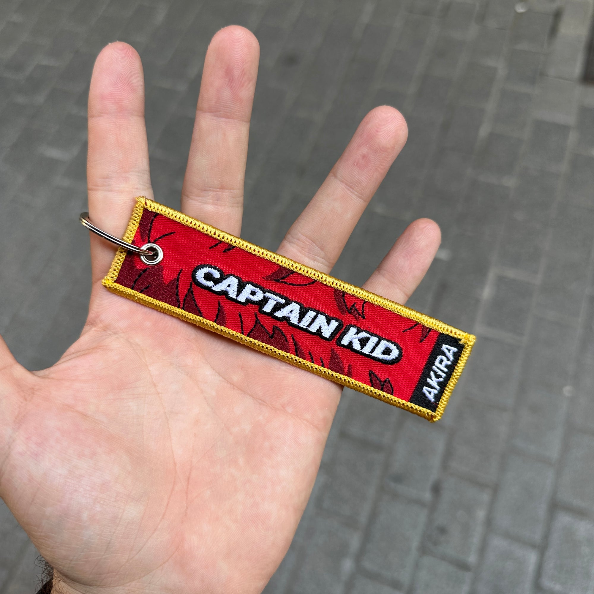 captain kid eustass doflamingo one piece keychain anime manga jet tag keytag otaku kawaii 