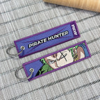 Roronoa Zoro Embroidered Keychain from One Piece