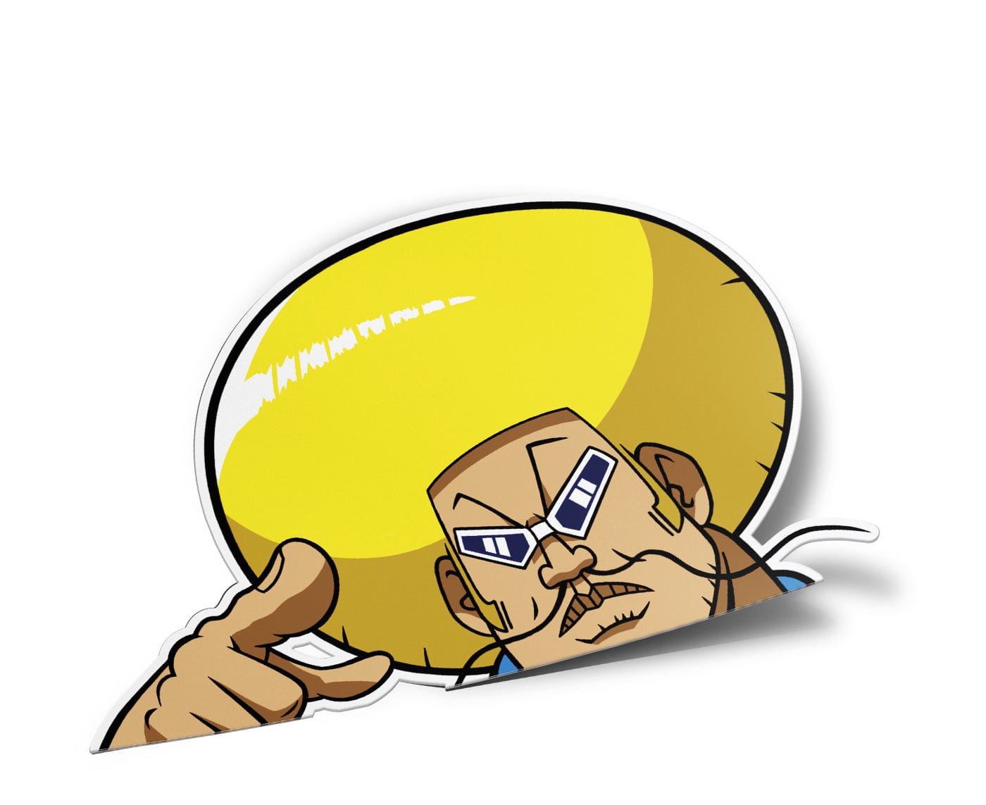 bobobo don patch sticker car decal anime manga