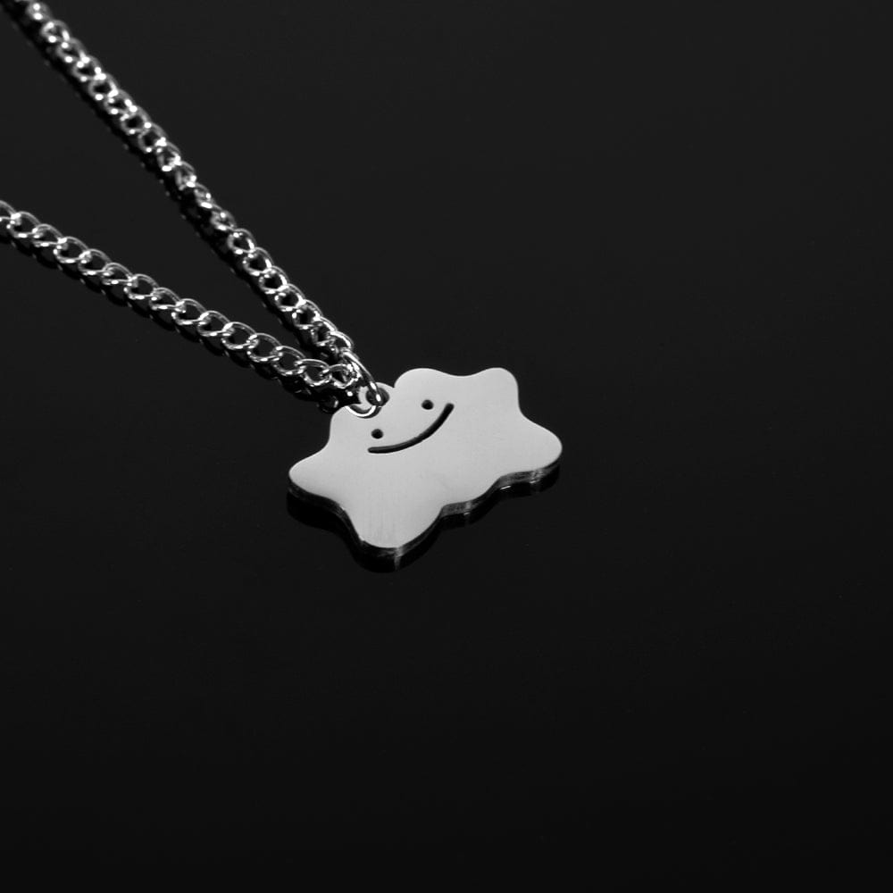 Gaming-inspired Ditto necklace in stainless steel
