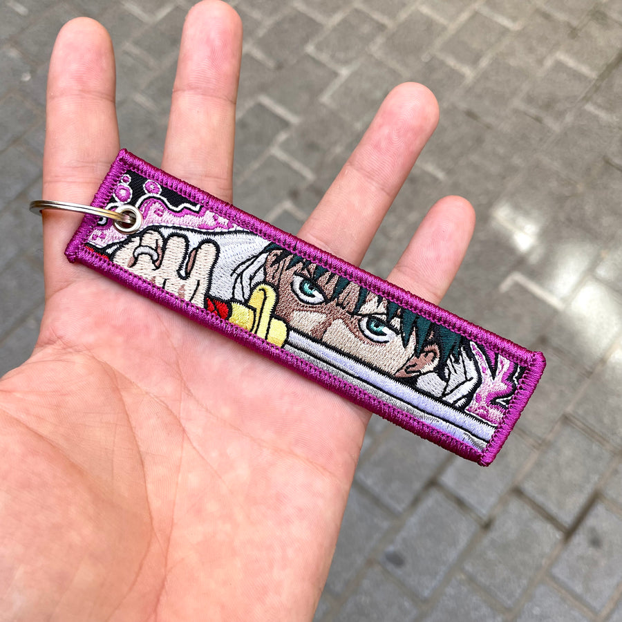 yuta okkotsu jujutsu kaisen keychain keytag jet tag anime manga otaku kawaii