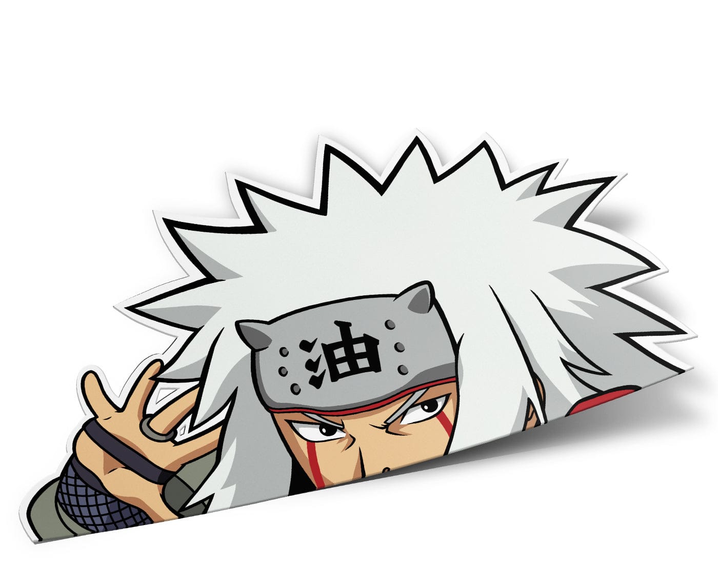 jiraiya naruto car decal sticker frog senin ninja