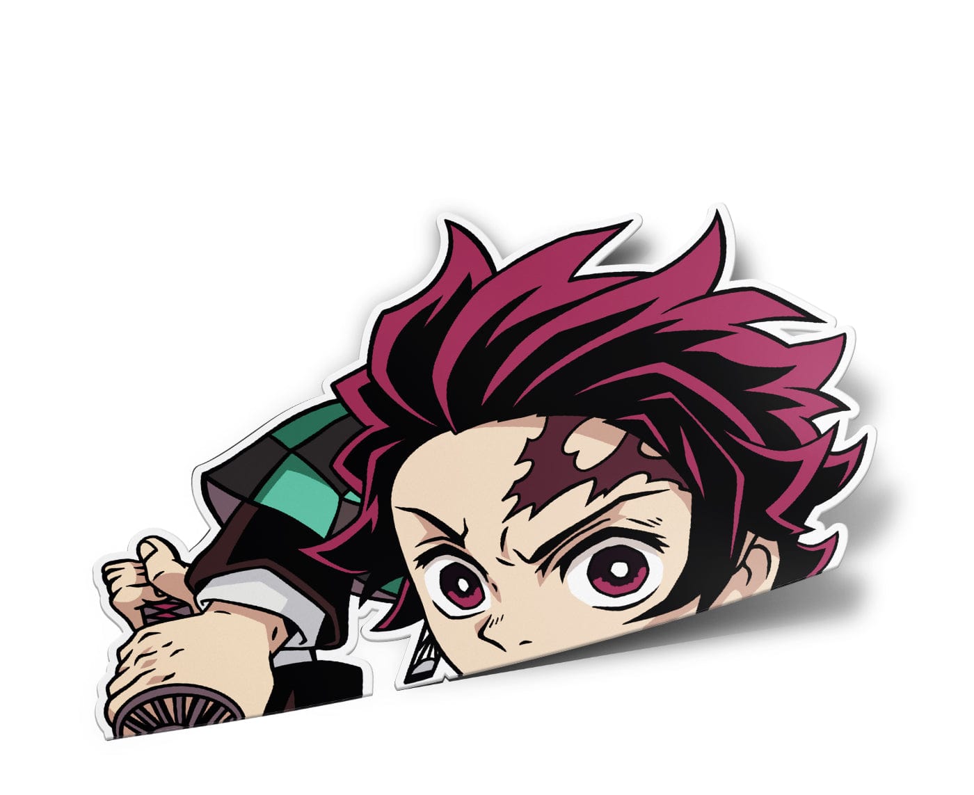 tanjiro kamado demon slayer sticker car decal kimetsu no yaiba