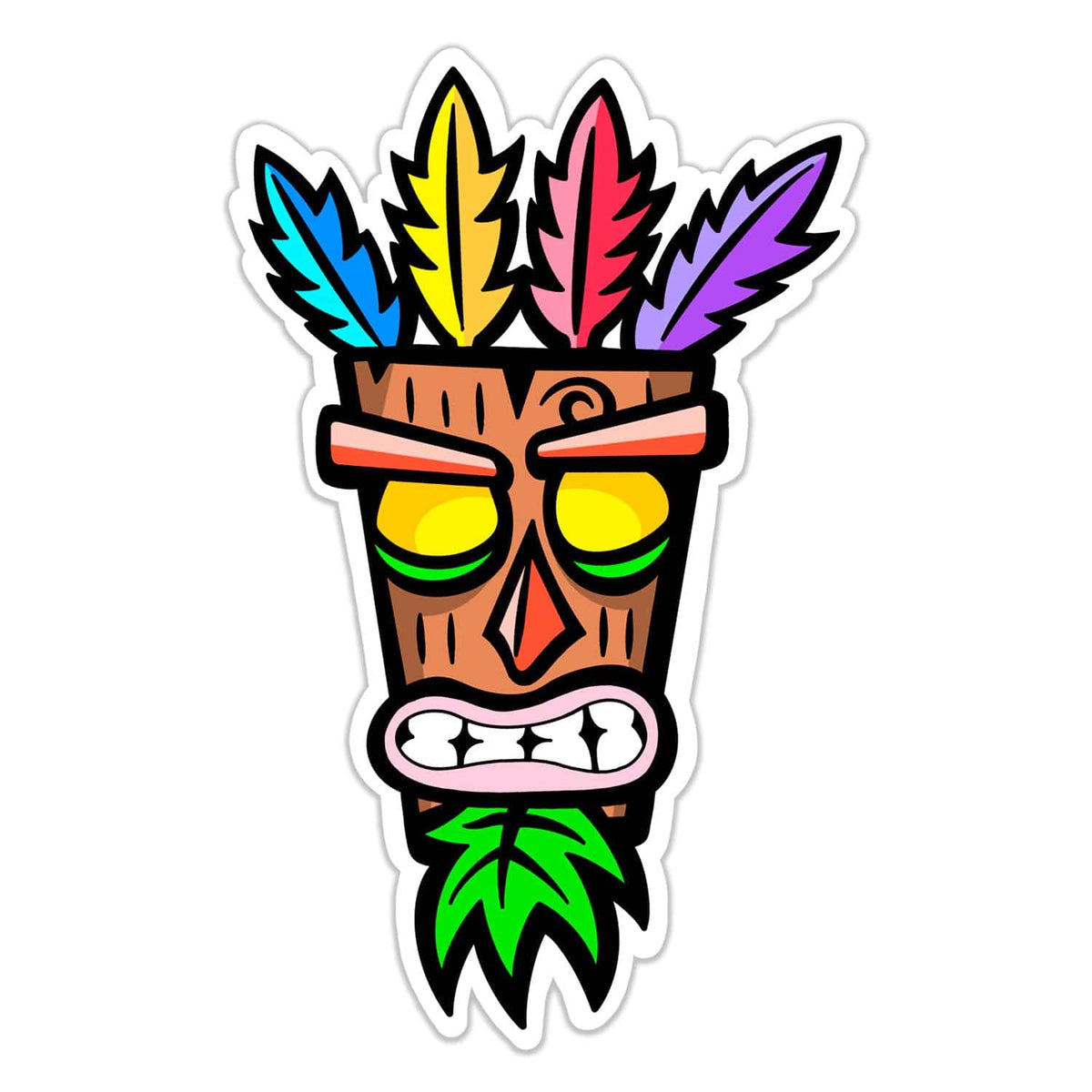 Aku Aku Sticker