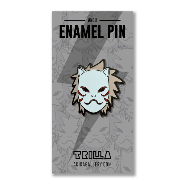 kakashi anbu naruto anime manga enamel pin mask kitsune akatsuki itachi sasuke jiraiya cosplay otaku