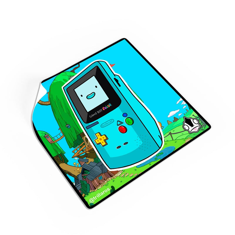 bmo gameboy color adventure time sticker car decal