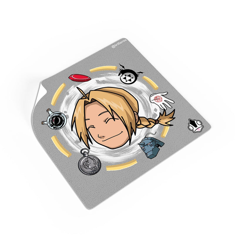 fullmetal alchemist edward elric alphonse anime manga sticker car decal