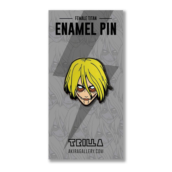 aot jaw attack on titan shingeki no kyogin eren levi mikasa erwin reiner colossal anime manga enamel pin