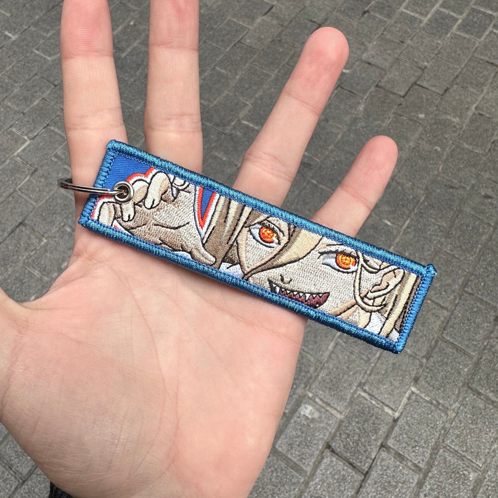 anime keychain keytag jettag manga merchandise kimetsu no yaiba demon slayer guardianes de la noche rengoku zenitsu nezuko inosuke uzui zenitsu one piece naruto jujutsu kaisen sasuke itachi goyo gojo dragonball dragon ball boku no hero my hero academia deku goku vegeta luffy zoro shanks evangelion bleach ichigo hunter x hunter aot eren levi guts berserk anya sailor moon tokyo revengers pochita chainsaw man denji aki power makima
